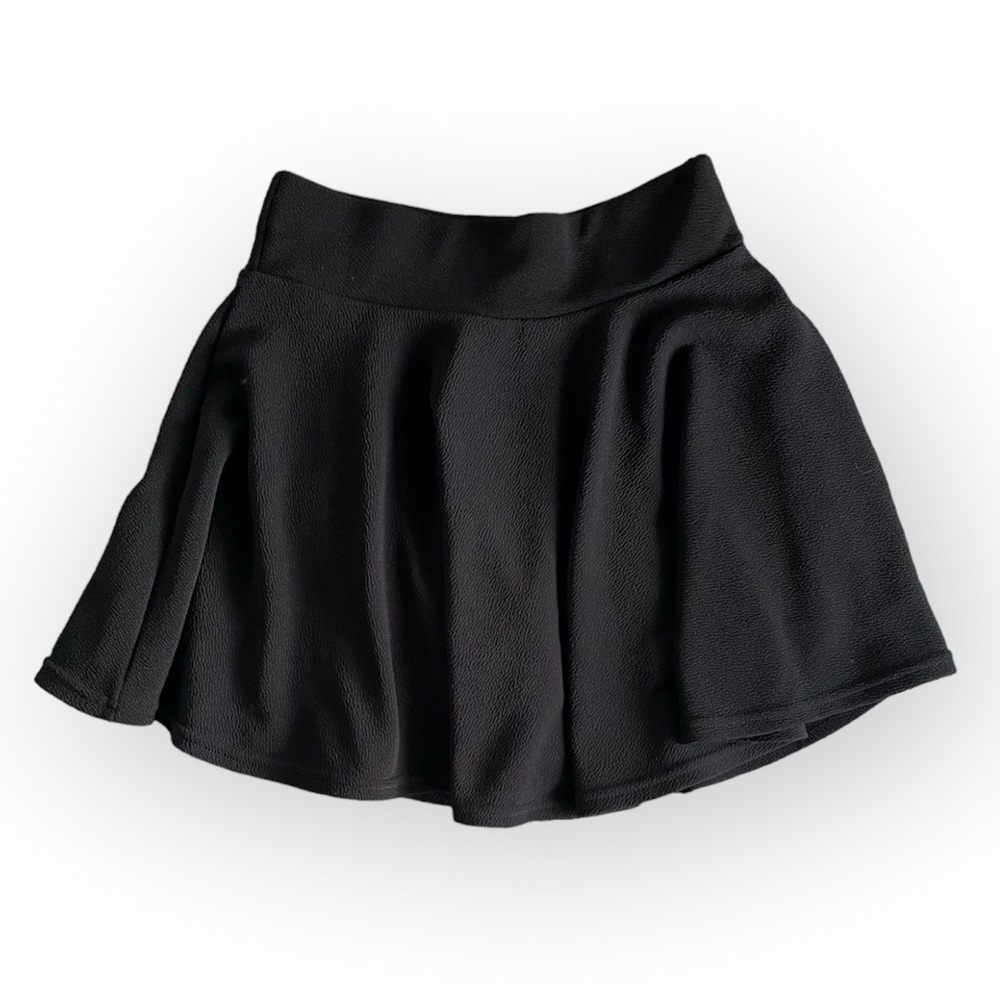 Women's Casual Stretchy Flared Mini Skater Skirt with Attached Shorts US Small